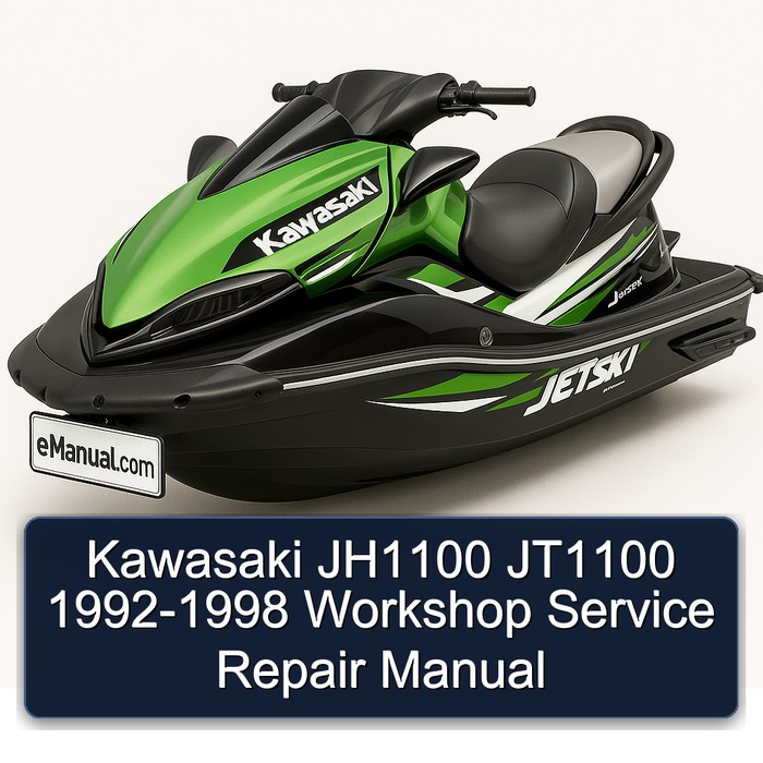 Kawasaki JH1100 JT1100 1992-1998 Workshop Service Repair Manual