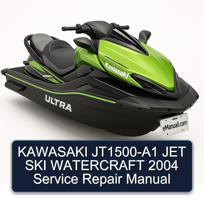 KAWASAKI JT1500-A1 JET SKI WATERCRAFT 2004 Service Repair Manual
