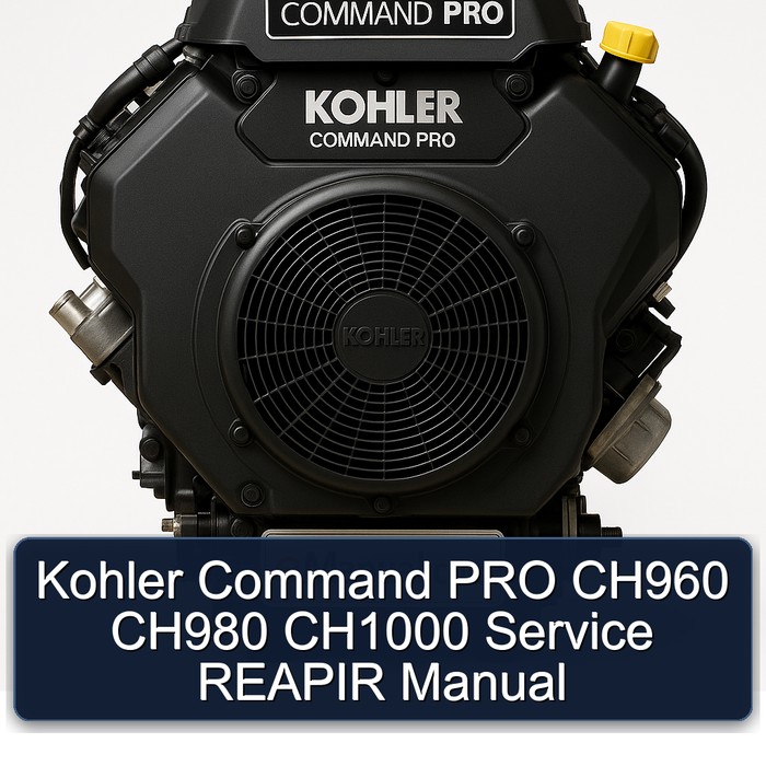 Kohler Command PRO CH960/980/1000 Servicehandbuch
