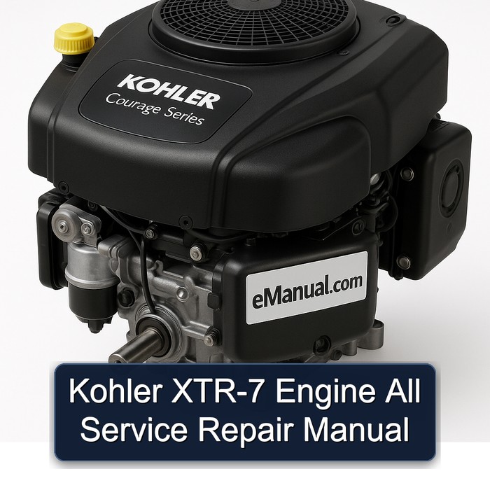 Kohler XTR-7 Engine All Service Repair Manual
