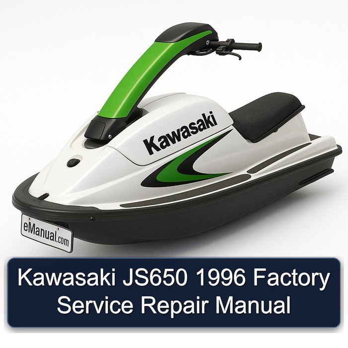 Kawasaki JS650 1996 Factory Service Repair Manual