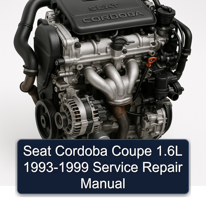 Seat Cordoba Coupe 1.6L 1993-1999 Service Repair Manual