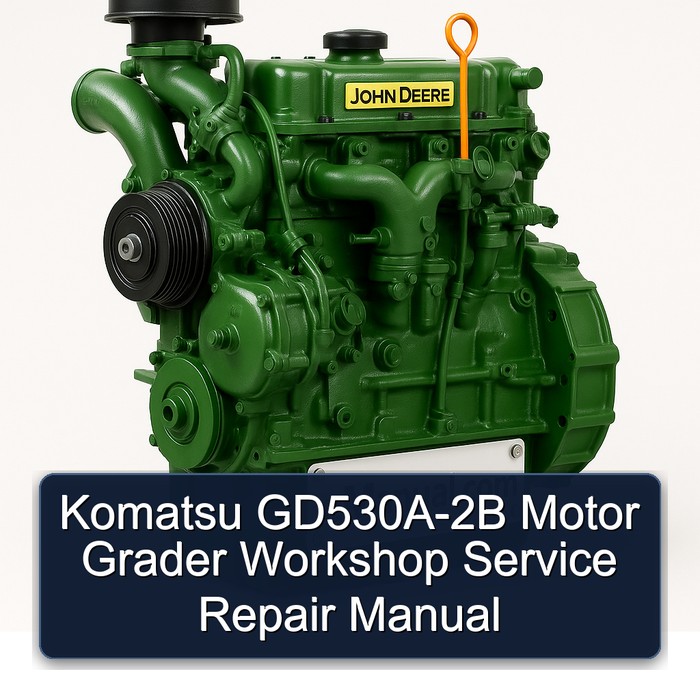 Komatsu GD530A-2B Motor Grader Workshop Service Repair Manual