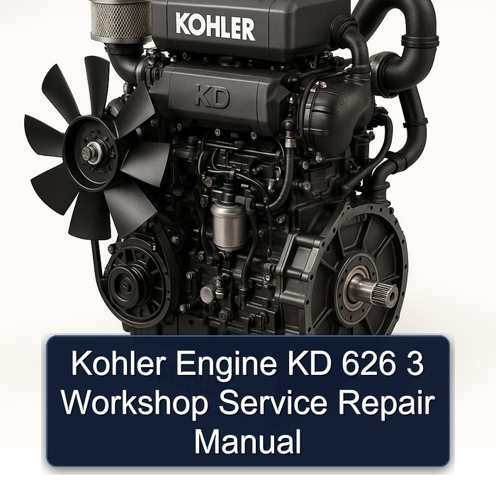 Kohler Engine KD 626 3 Workshop Service Repair Manual