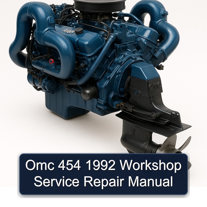 Omc 454 1992 Workshop Service Repair Manual