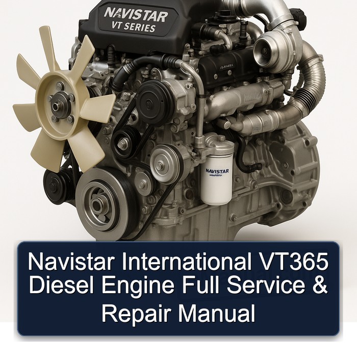 Navistar International VT365 Diesel Engine Full Service & Repair Manual