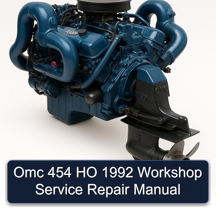 Omc 454 HO 1992 Workshop Service Repair Manual