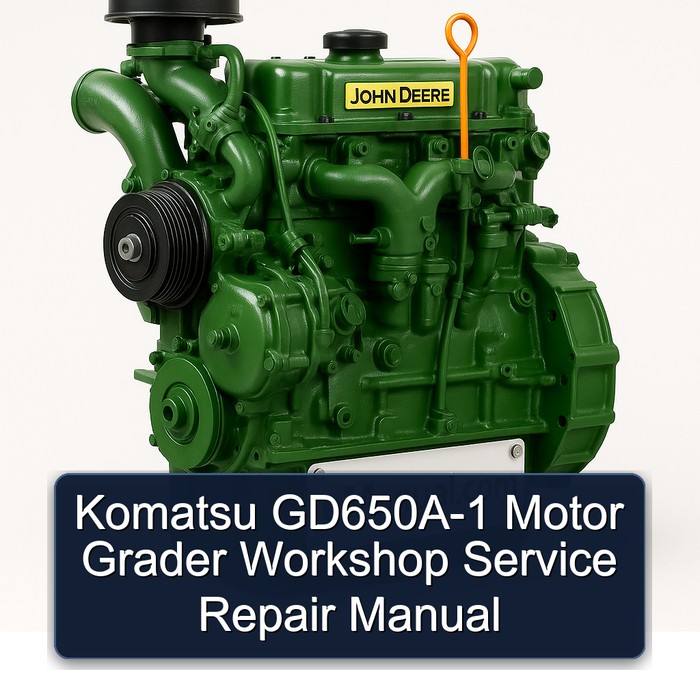 Komatsu GD650A-1 Motor Grader Workshop Service Repair Manual