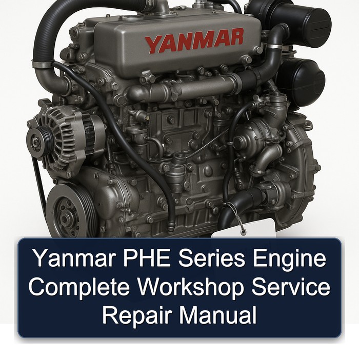 Yanmar PHE Series Engine Complete Workshop Service Repair Manual