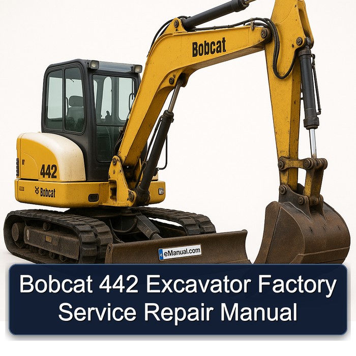 Bobcat 442 Excavator Factory Service Repair Manual