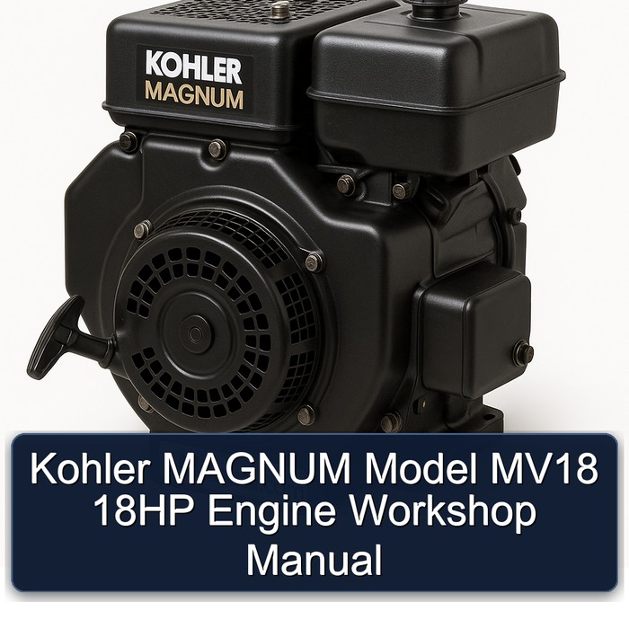 Kohler MAGNUM Model MV18 18HP Engine Workshop Manual