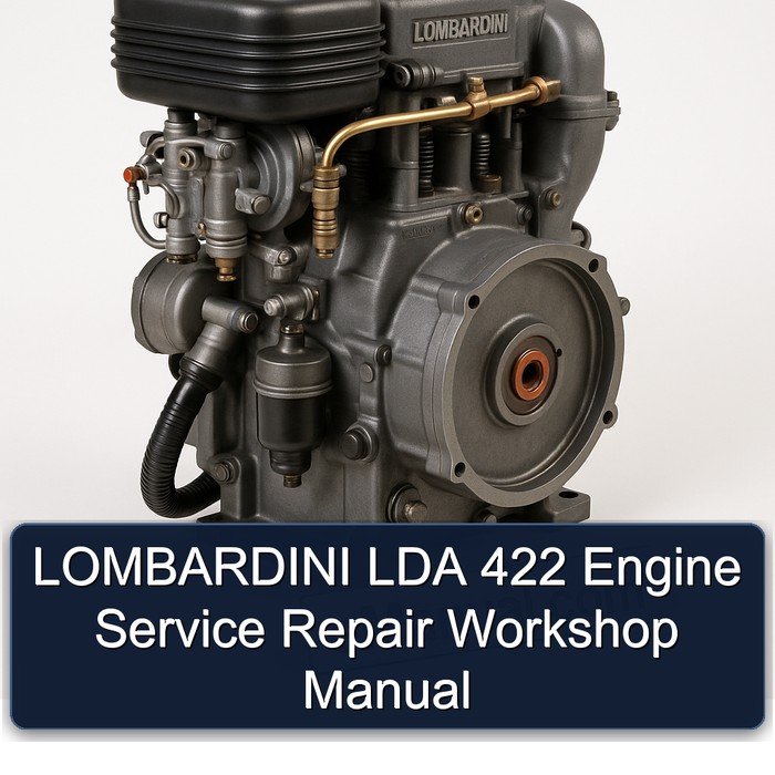 LOMBARDINI LDA 422 Engine Service Repair Workshop Manual