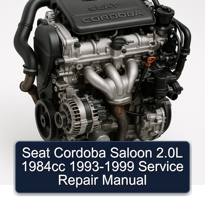Seat Cordoba Saloon 2.0L 1984cc 1993-1999 Service Repair Manual