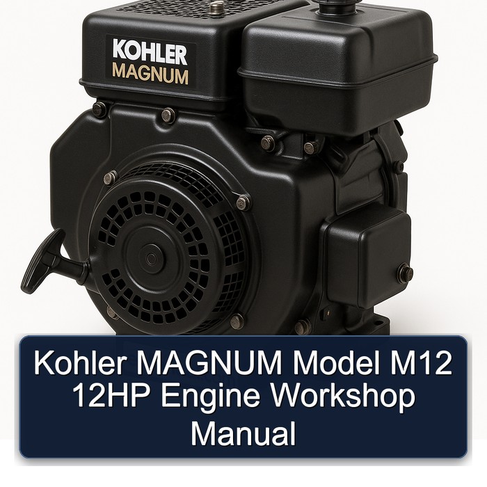 Kohler MAGNUM Model M12 12HP Engine Workshop Manual