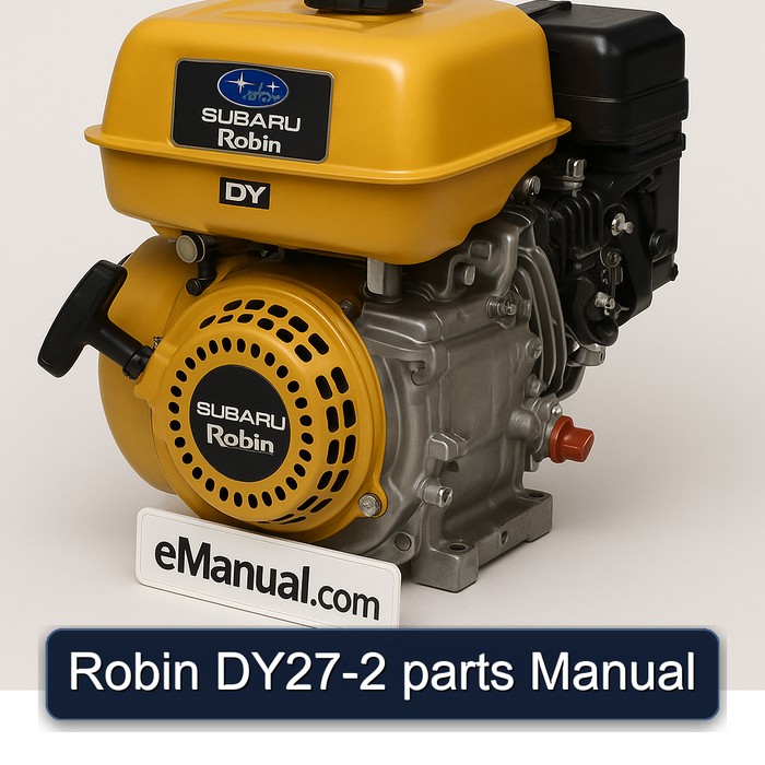 Robin DY27-2 parts Manual