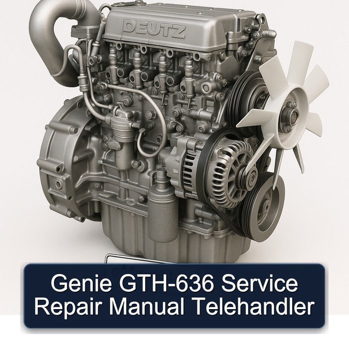 Genie GTH-636 Service Repair Manual Telehandler