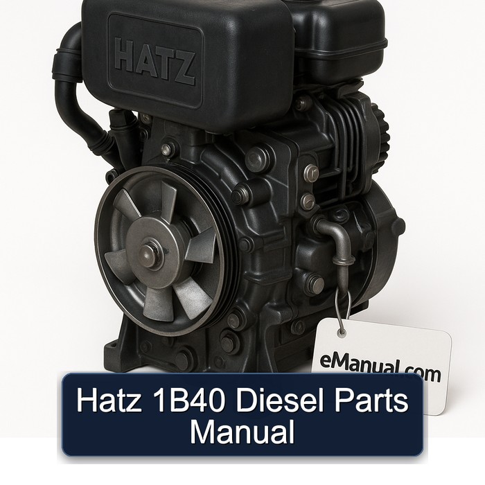 Hatz 1B40 Diesel Parts Manual