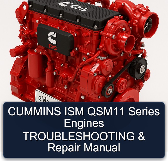 CUMMINS ISM QSM11 Series Engines TROUBLESHOOTING & Repair Manual