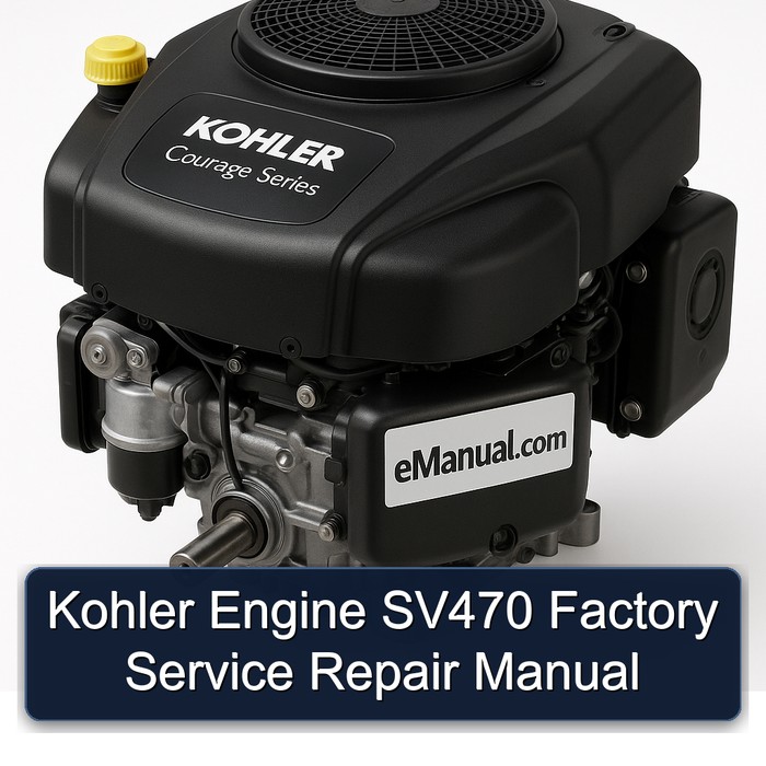 Kohler Engine SV470 Factory Service Repair Manual
