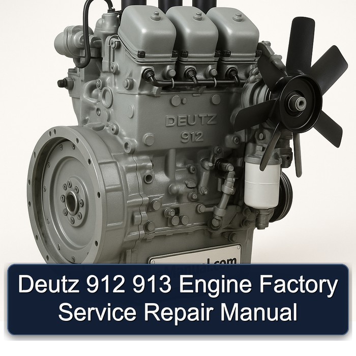 Deutz 912 913 Engine Factory Service Repair Manual