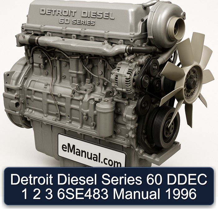 Detroit Diesel Series 60 DDEC 1 2 3 6SE483 Manual 1996