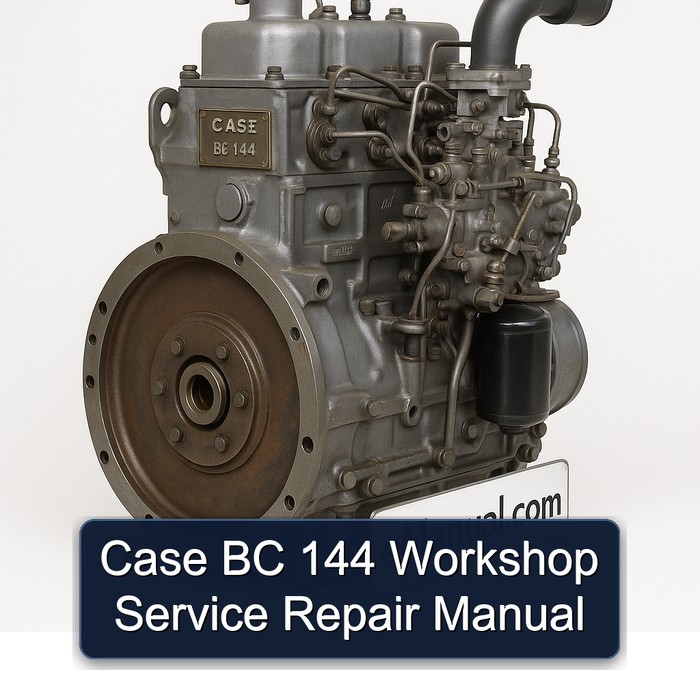 Case BC 144 Workshop Service Repair Manual