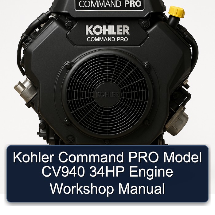 Kohler Command PRO CV940 34 PS Motor Werkstatt Handbuch