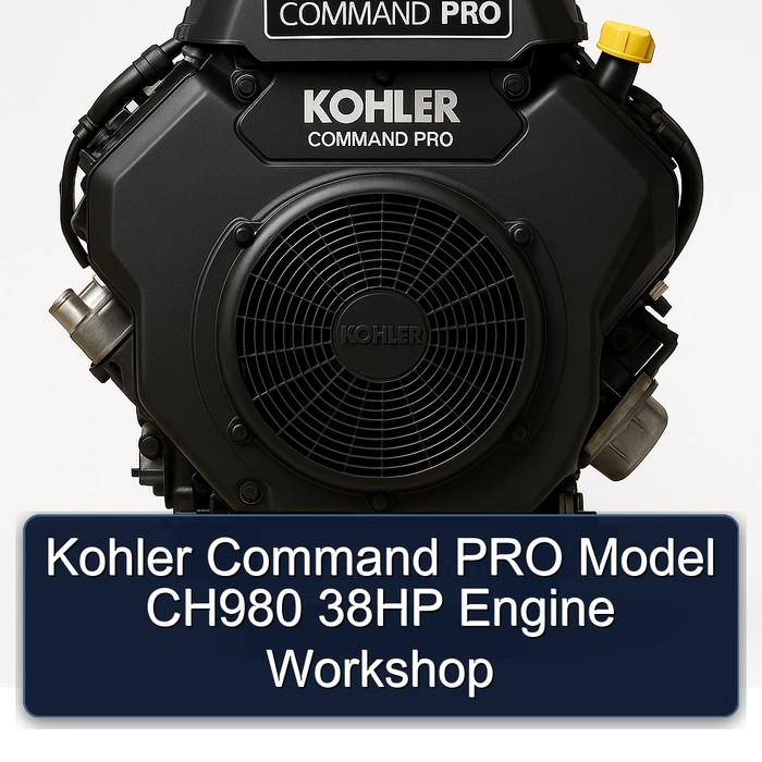 Kohler Command PRO CH980 38 PS Motor Werkstatt