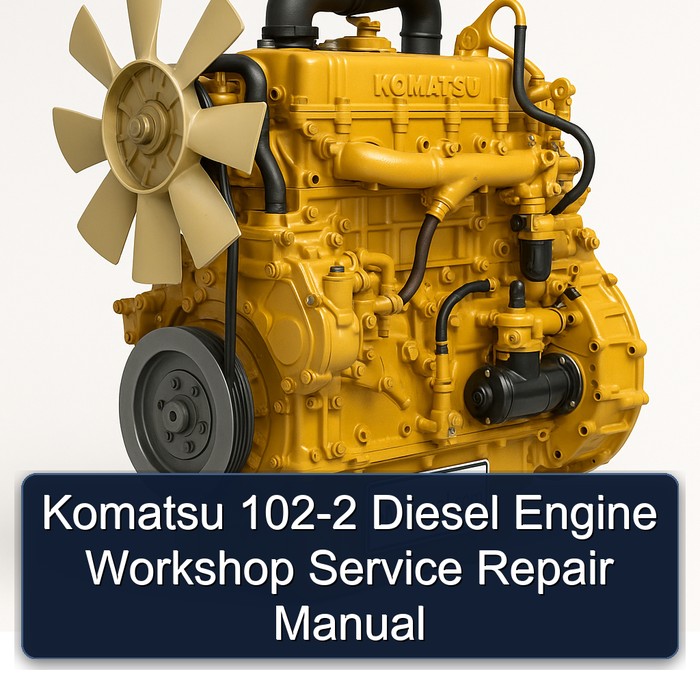 Komatsu 102-2 Diesel Engine Workshop Service Repair Manual