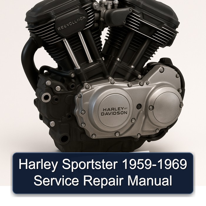Harley Sportster 1959-1969 Service Repair Manual