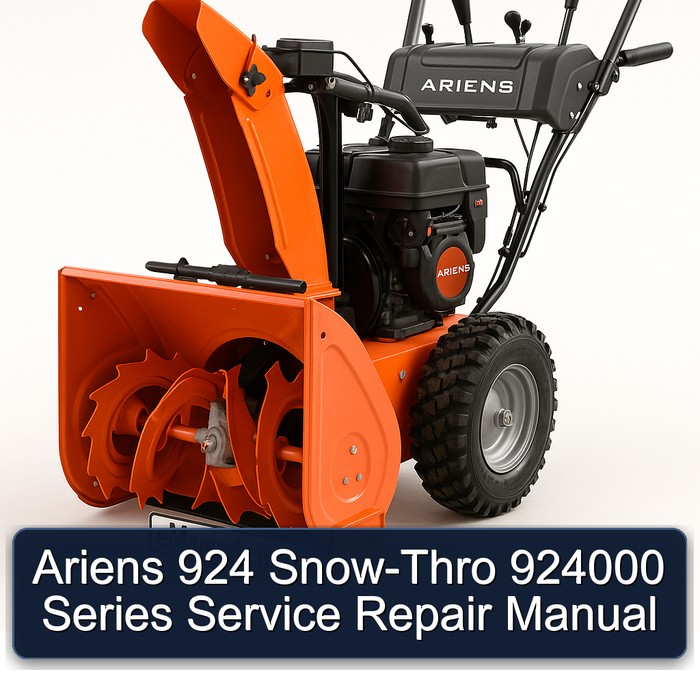 Ariens 924 Snow-Thro 924000 Series Service Repair Manual