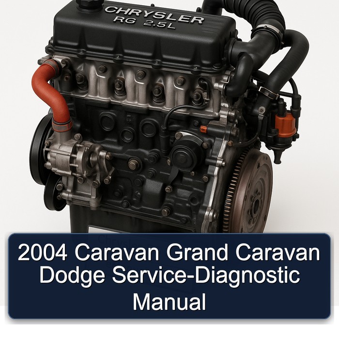 2004 Caravan Grand Caravan Dodge Service-Diagnostic Manual