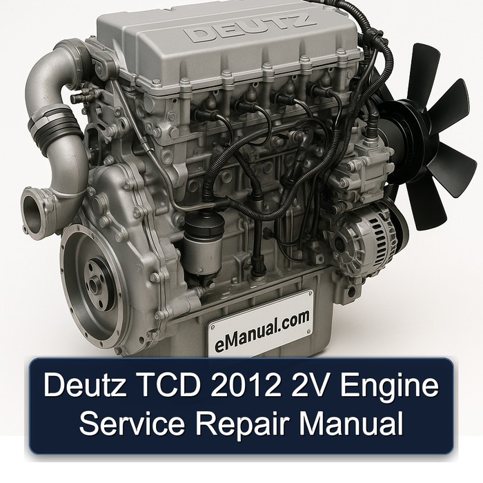 Deutz TCD 2012 2V Engine Service Repair Manual