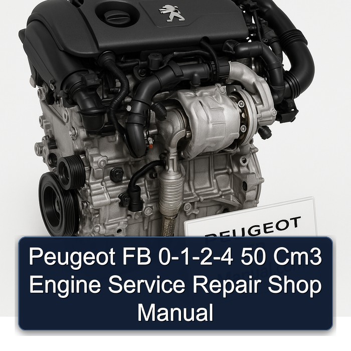 Peugeot FB 0-1-2-4 50 Cm3 Engine Service Repair Shop Manual