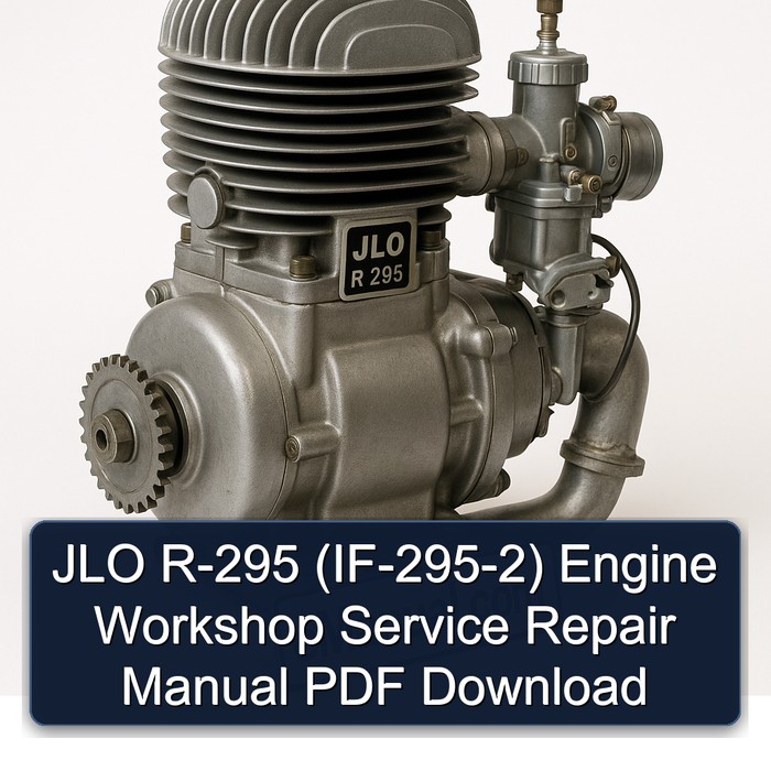 JLO R-295 (IF-295-2) Engine Workshop Service Repair Manual PDF Download