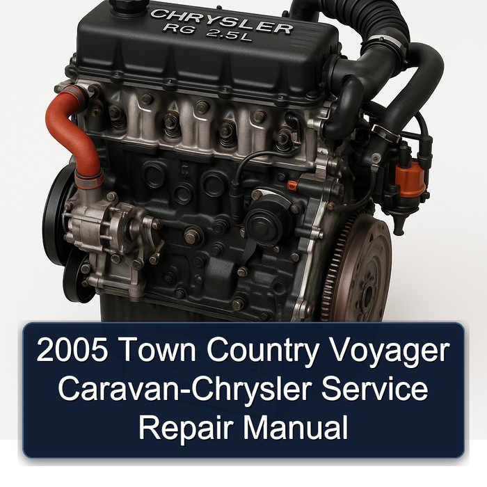 2005 Town Country Voyager Caravan-Chrysler Service Repair Manual
