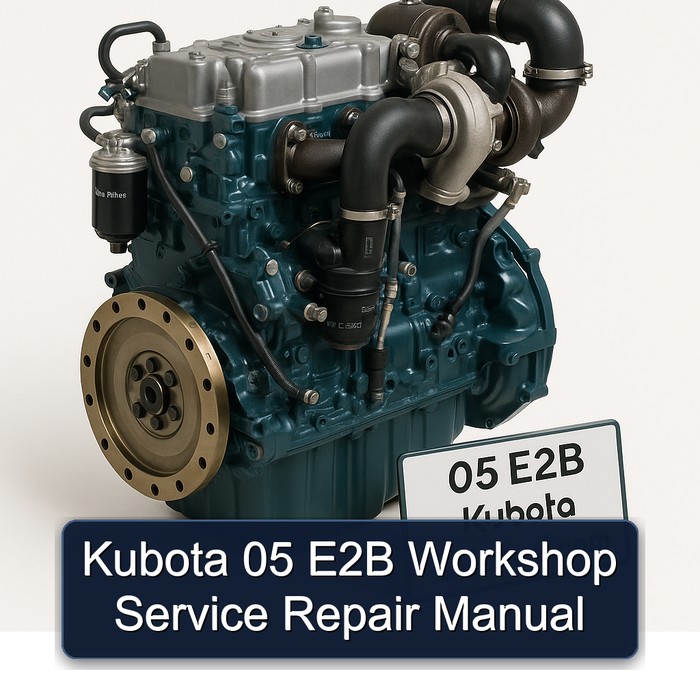 Kubota 05 E2B Workshop Service Repair Manual