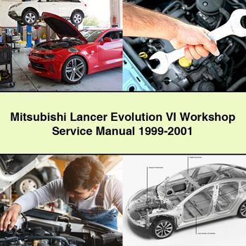 Mitsubishi Lancer Evolution VI Workshop Service Manual 1999-2001 PDF Download - Click Image to Close