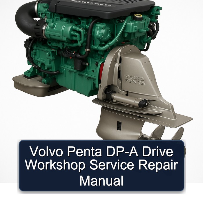 Volvo Penta DP-A Drive Workshop Service Repair Manual