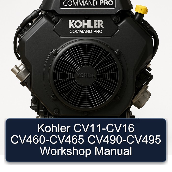 Kohler CV11-CV16, CV460-CV465, CV490-CV495 Werkstatt-Handbuch