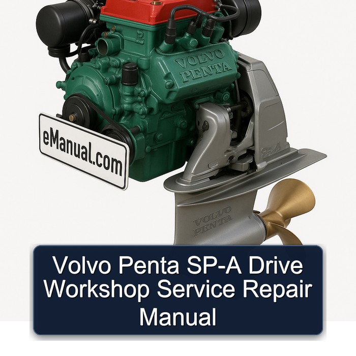 Volvo Penta SP-A Drive Workshop Service Repair Manual