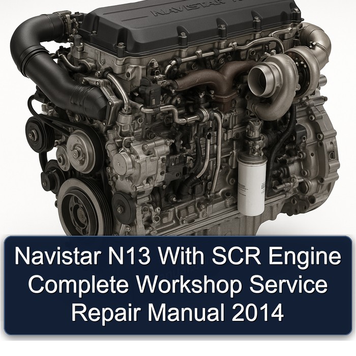 Navistar N13 With SCR Engine Complete Workshop Service Repair Manual 2014