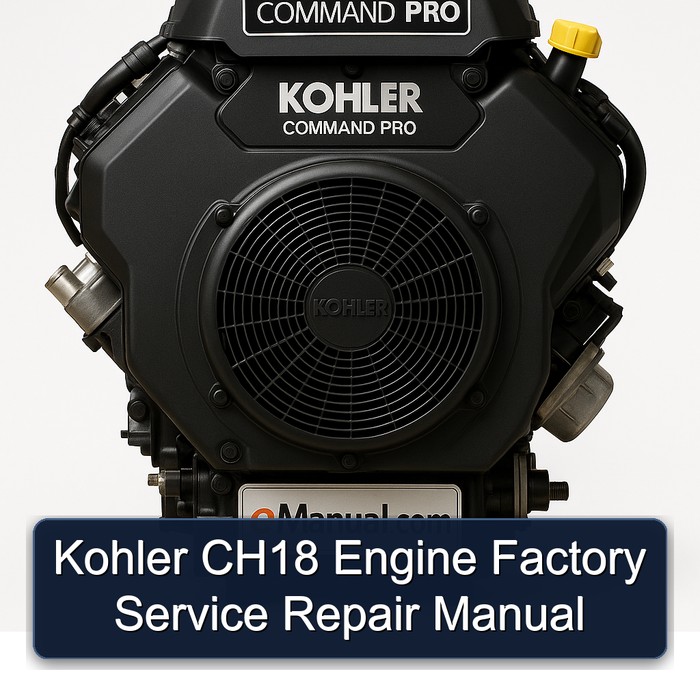 Kohler CH18 Engine Factory Service Repair Manual