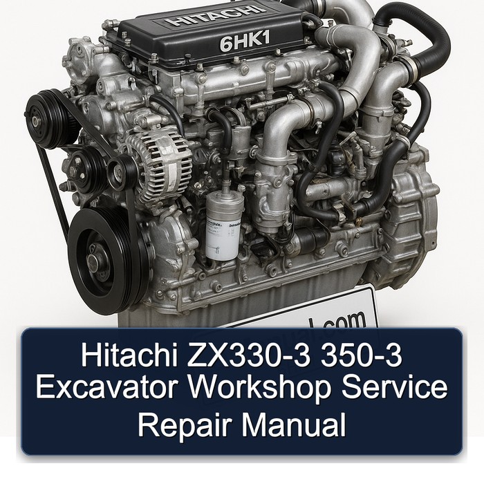 Hitachi ZX330-3 350-3 Excavator Workshop Service Repair Manual