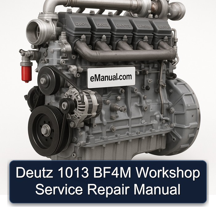 Deutz 1013 BF4M Workshop Service Repair Manual