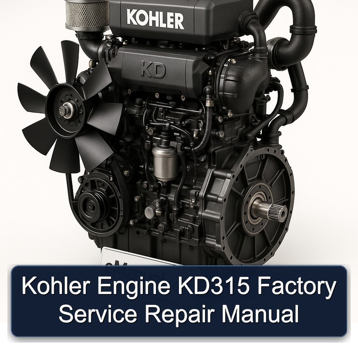 Kohler Engine KD315 Factory Service Repair Manual