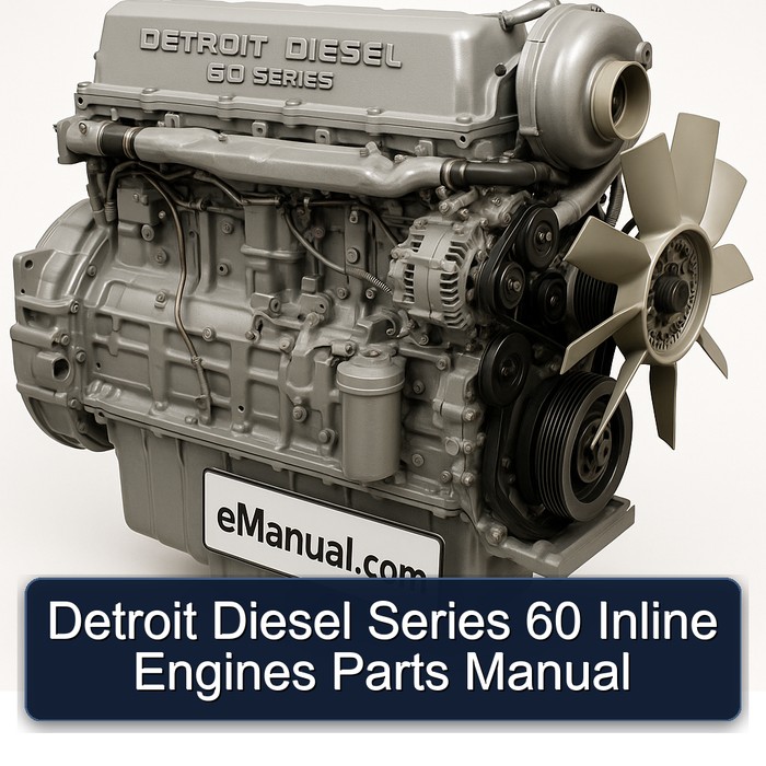 Detroit Diesel Series 60 Inline Engines Parts Manual