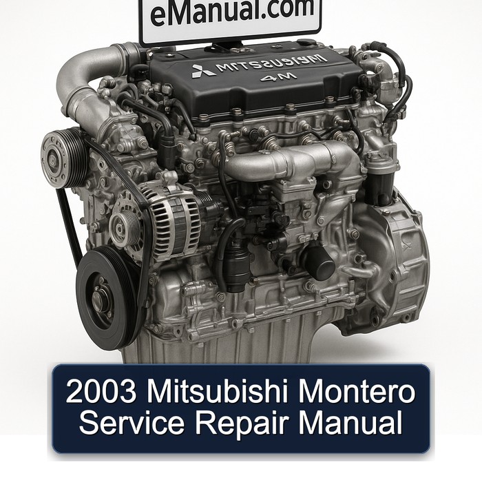 2003 Mitsubishi Montero Service Repair Manual