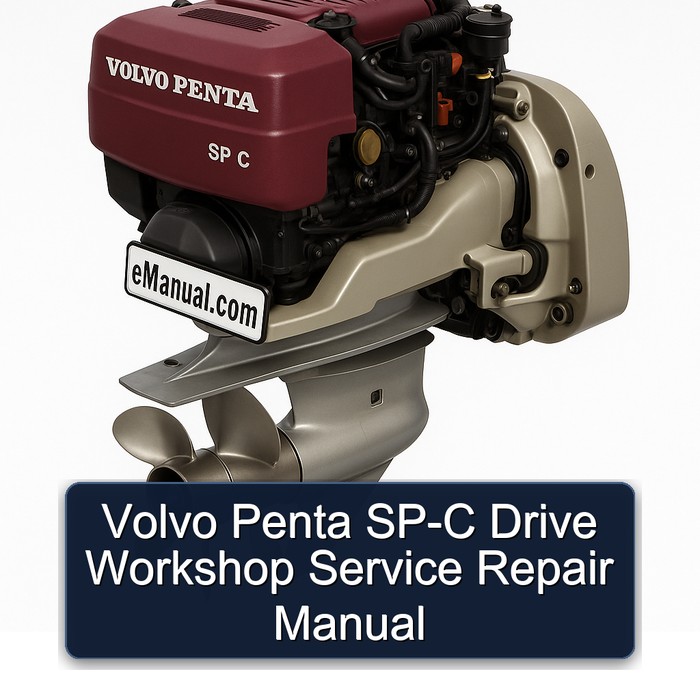 Volvo Penta SP-C Drive Workshop Service Repair Manual