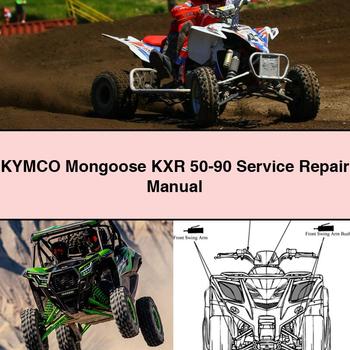KYMCO Mongoose KXR 50-90 Service Repair Manual PDF Download